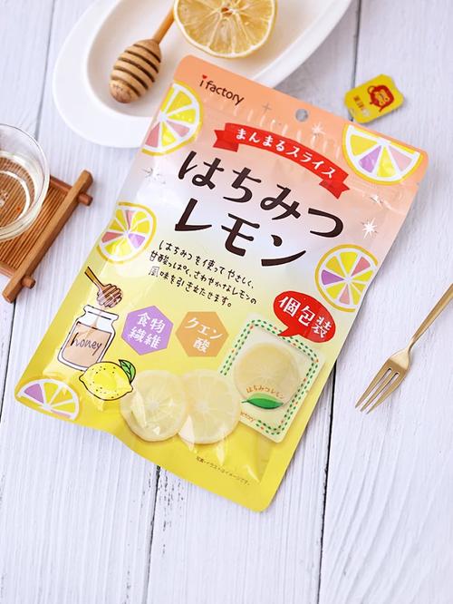 日本進口愛心工廠蜂蜜檸檬干休閑果脯即食水果干網紅零食兒童小吃